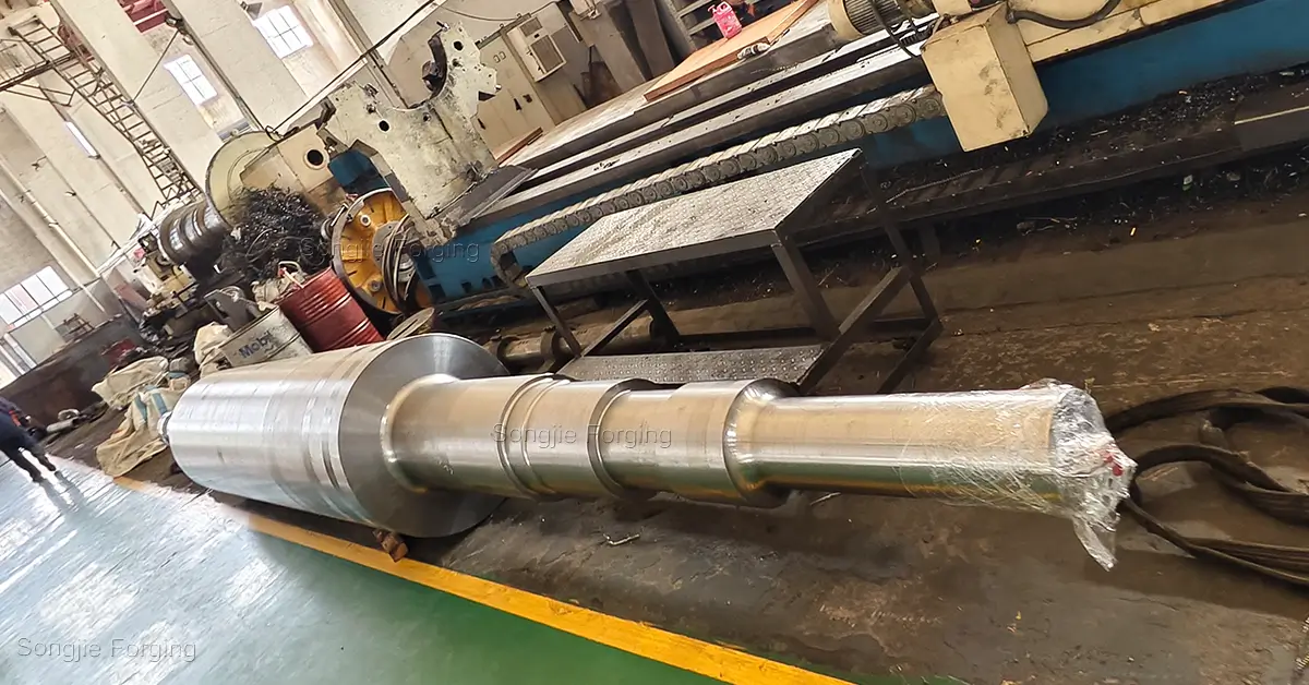 Stepped shaft forgings